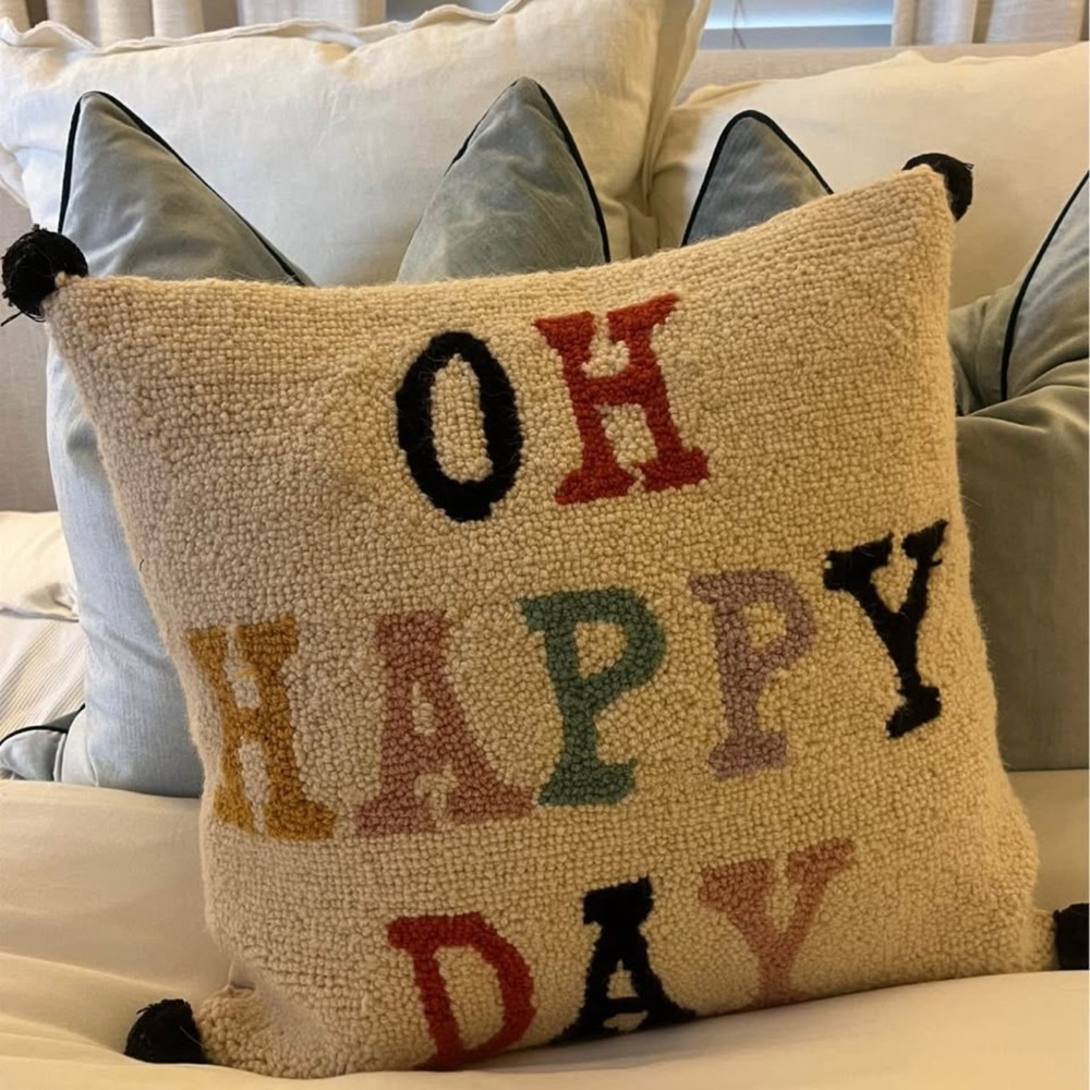 Colorful Throw Pillow